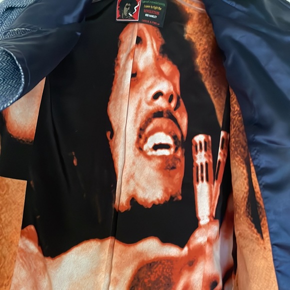 Vintage Bob Marley Rebel Music Jacket Small - Picture 9 of 10